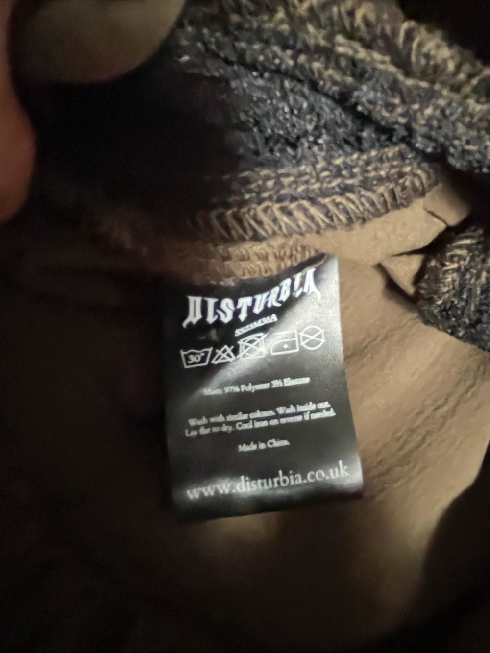 NWOT Disturbia Olive Green Midi Dress with Black Lace Trim - Picture 4 of 4